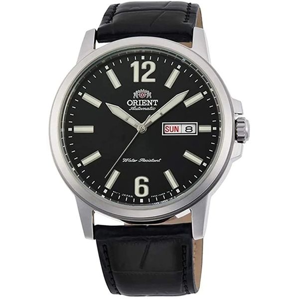 Đồng Hồ ORIENT Contemporary Automatic Leather Strap Black Dial