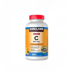 Viên Nhai KIRKLAND Vitamin C 500mg Tangy Orange