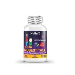 Viên Uống Tăng Chiều Cao NUBEST TALL Height Maximizing Formula Cho Bé 5+