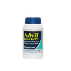 Viên Uống Giảm Đau, Hạ Sốt ADVIL Liquid Gels 200mg 120 Viên