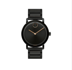 Đồng Hồ MOVADO Bold Evolution Quartz Black Dial Men's Watch Size 40mm