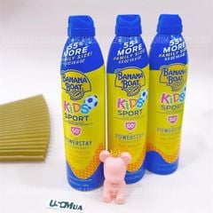 Xịt Chống Nắng BANANA BOAT Kid Sport SPF 50+