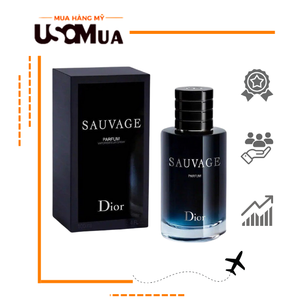 Nước Hoa Nam DIOR Sauvage Parfum, 100ml