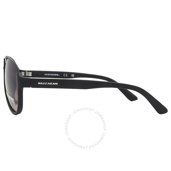 Kính SKECHER Gradient Brown Pilot Men's Sunglasses SE6195-02F Size 58