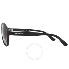 Kính SKECHER Gradient Brown Pilot Men's Sunglasses SE6195-02F Size 58