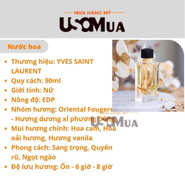 Nước Hoa YVES SAINT LAURENT Libre EDP