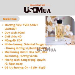 Nước Hoa YVES SAINT LAURENT Libre EDP