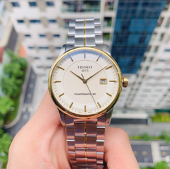 Đồng Hồ TISSOT Powermatic 80 Ivory Dial Men's Watch T0864072226100