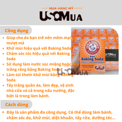 Bột Đa Dụng ARM & HAMMER Pure Baking Soda