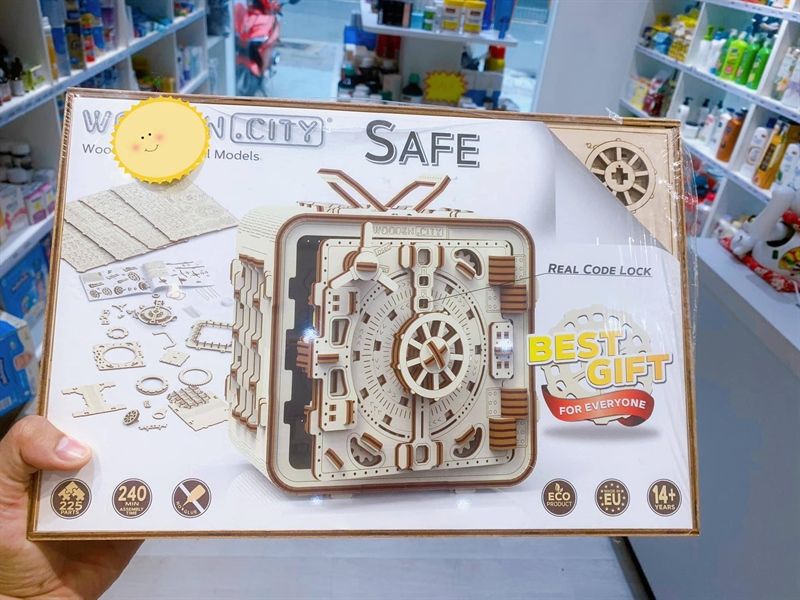 WOODEN CITY Safe Wooden Mechanical Models