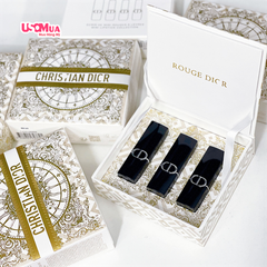 Set Son DIOR Rouge Dior 720 Icone 1.5g + 999 Velvet 1.5g + 200 Nude Touch 1.5g