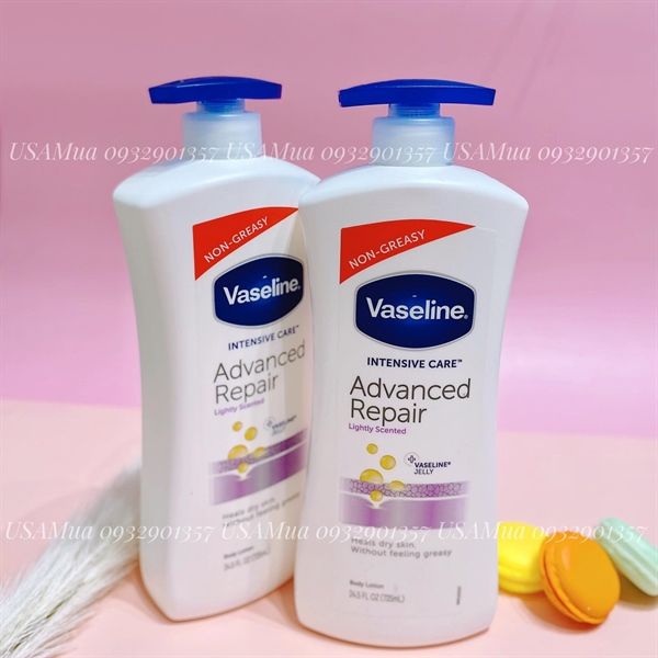 Sữa Dưỡng Thể VASELINE Intensive Care Advanced Repair, 725ml