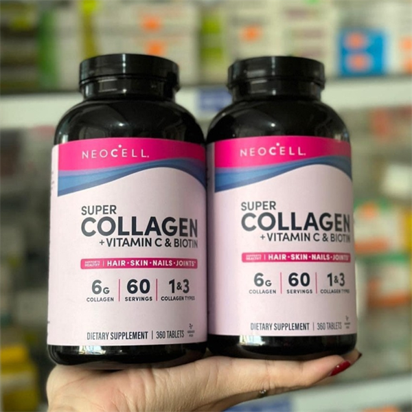 Viên Uống NEOCELL Super Collagen + Vitamin C + Biotin