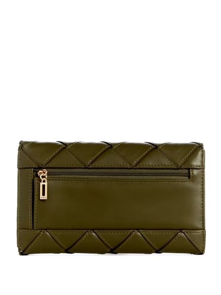 Ví GUESS Bordizzo Woven Clutch G9384238