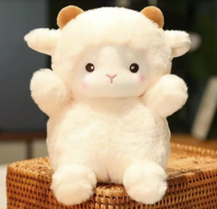 [Quà Tặng] Thú Nhồi Bông Hình Cừu Alpaca Màu Trắng