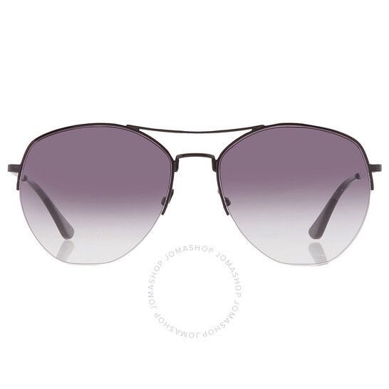 Kính CALVIN KLEIN Grey Pilot Ladies Sunglasses CK20121S-001, Size 57-17-140mm