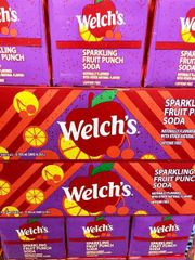 Nước Ngọt WELCH'S Sparkling Fruit Punch Soda Naturally Flavored