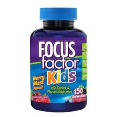 Kẹo Bổ Não FOCUS Factor Kids Berry Blast Flavor