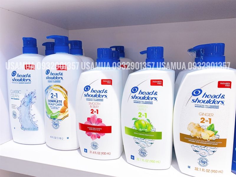 Dầu Gội HEAD & SHOULDERS Smooth & Silky 2in1