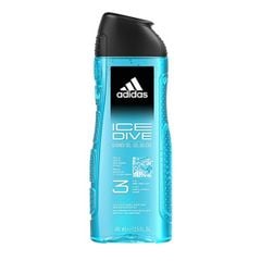 Gel Tắm Gội Rửa Mặt ADIDAS 3-in-1 Ice Dive