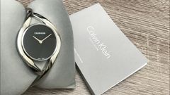 Đồng Hồ Nữ CALVIN KLEIN Party Small Black Dial Bangle Ladies Watch
