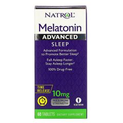 Viên Uống NATROL Sleep Advanced Melatonin 10mg