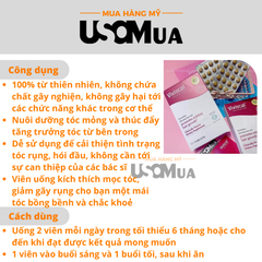 Viên Uống Hỗ Trợ Mọc Tóc VIVISCAL Promotes Existing Hair Growth