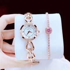Set Đồng Hồ MATHEY-TISOT Fleury 1496 Women's Watch D1496PI