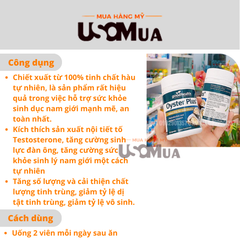 Viên Uống Tinh Chất Hàu GOODHEALTH Úc Oyster Plus
