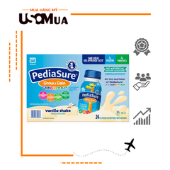 Sữa Nước ABBOTT Pediasure Grow & Gain OptiGRO Plus Vanilla Cho Bé 2+