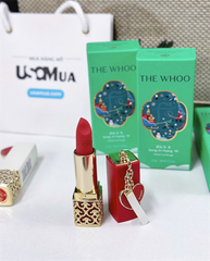 Set Son THE WHOO Gong Jin Hyang : Mi Velvet Lip Rouge No.18 Rose Pink 3.5g + Túi Mini