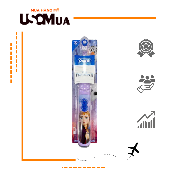 Bàn Chải Pin ORAL-B Disney Frozen II Cho Bé 3+