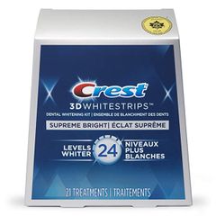 Miếng Dán Trắng Răng CREST 3D Whitestrips Supreme Bright, 42 Strips