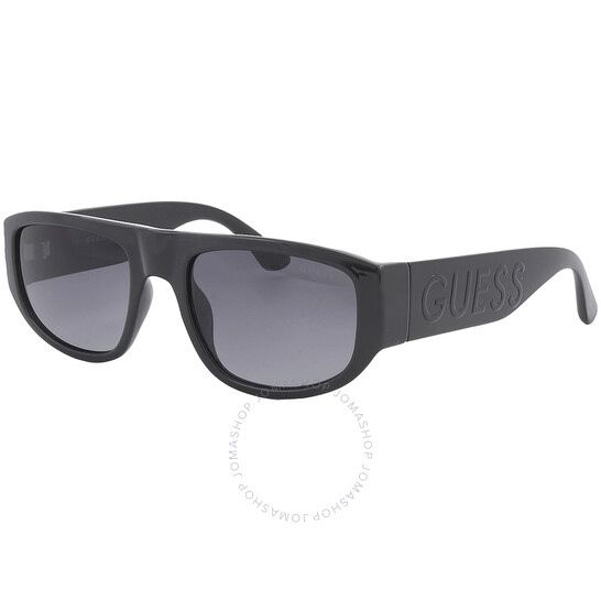 Kính GUESS Gradient Smoke Rectangular Men's GF5107-01B Size 54