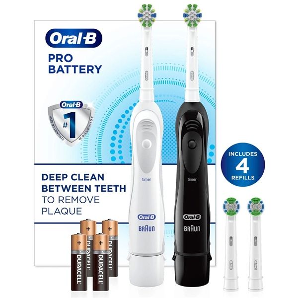 Set Bàn Chải Điện ORAL-B Pro Battery Deep Clean Between Teeth