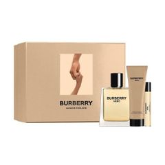 Set Nước Hoa BURBERRY Hero EDT 100ml + EDT 10ml + Hair & Body Wash 75ml