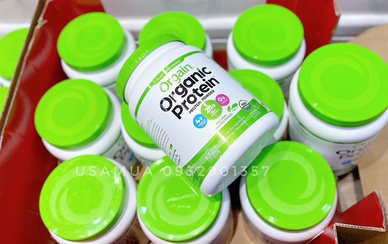 Bột Đạm Thực Vật Hữu Cơ ORGAIN Organic Protein