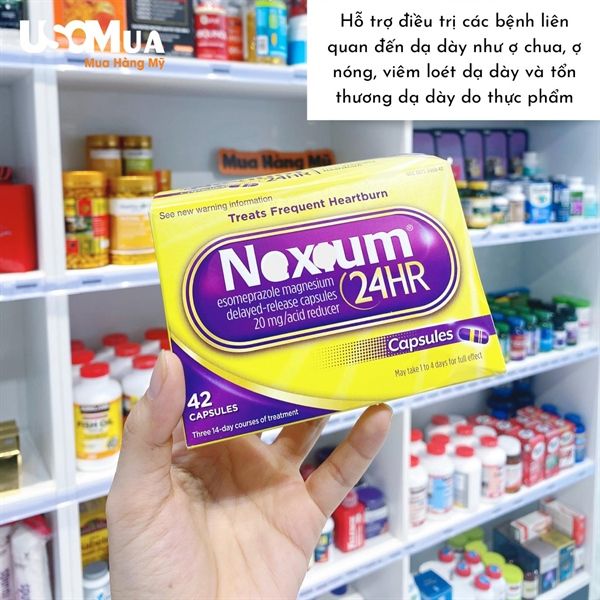 Viên Uống NEXIUM 24HR Treats Frequent Heartburn Capsules