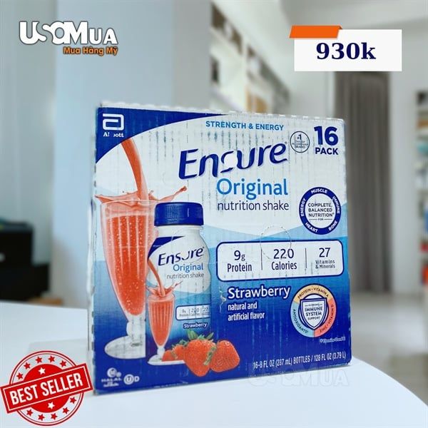 Sữa Nước ABBOTT Ensure Original Nutrition Shake