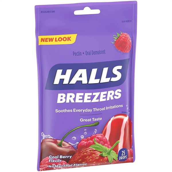 Kẹo HALLS Breezers, 25 Viên