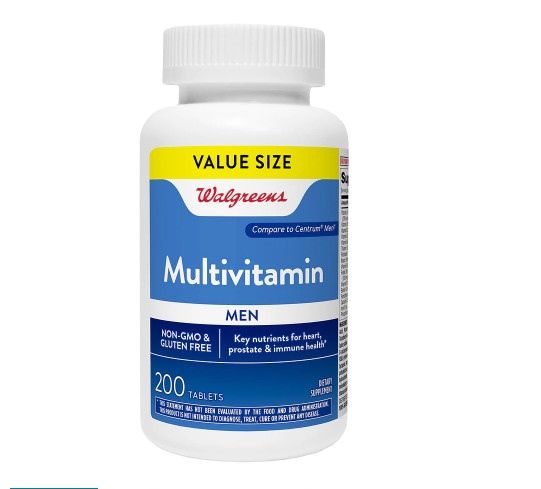 Viên Uống Bổ Sung Vitamin Tổng Hợp WALGREENS One Daily Multivitamin For Men