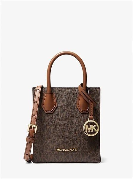 Túi MICHAEL KORS Mercer Extra-Small Logo And Leather Crossbody Bag Small 35T1GM9C0I