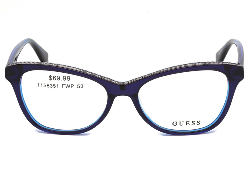 Mắt Kính GUESS GU2624-3 092 Eyeglasses Blue Other Frame 53mm