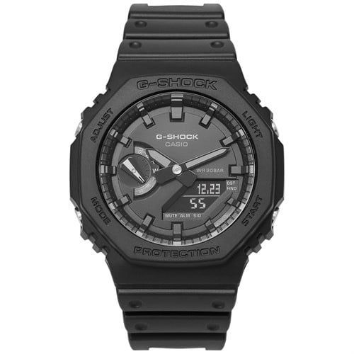 Đồng Hồ CASIO G-Shock Monochrome Black Analog-Digital Watch GA-2100-1A1DR