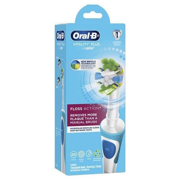 Bàn Chải Điện ORAL-B Vitality Plus Flosd Action