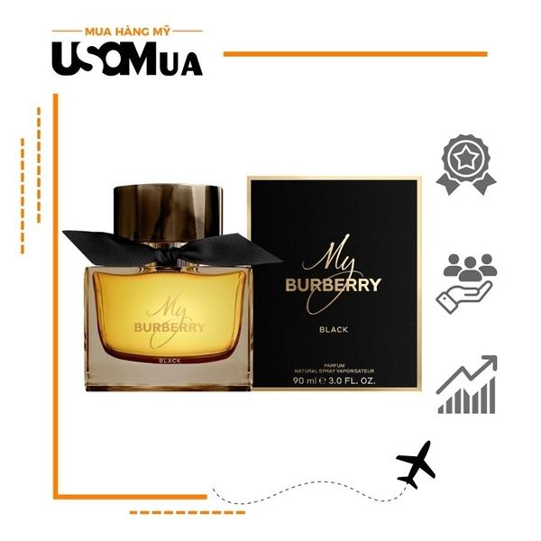 Nước Hoa My BURBERRY Black Parfum, Natural Spray Vaporisateur
