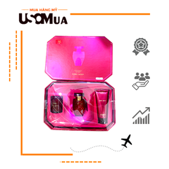 Set Nước Hoa VICTORIA'S SECRET Very Sexy Scented Candle 56g + EDP 50ml + Fine Fragrance Lotion 100ml