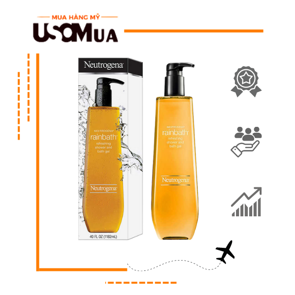Sữa Tắm NEUTROGENA Rainbath + With Vatamin E Refreshing Shower And Bath Gel