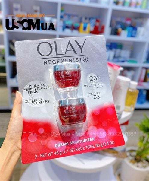 Kem Dưỡng Chống Lão Hóa OLAY Regenerist Micro-Sculpting Cream Face Moisturizer, 48g