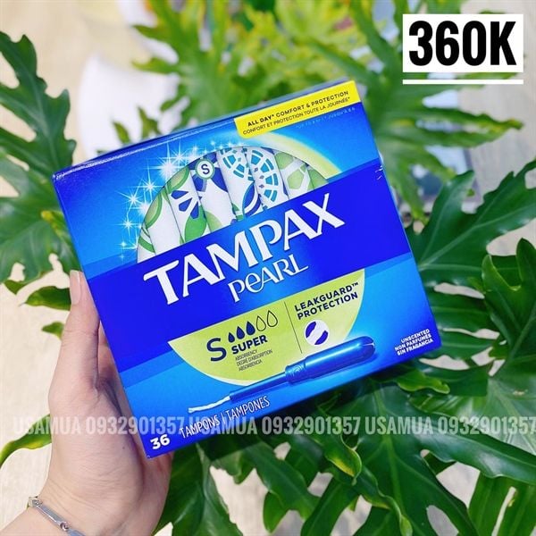 Băng Vệ Sinh Dạng Ống TAMPAX PEARL